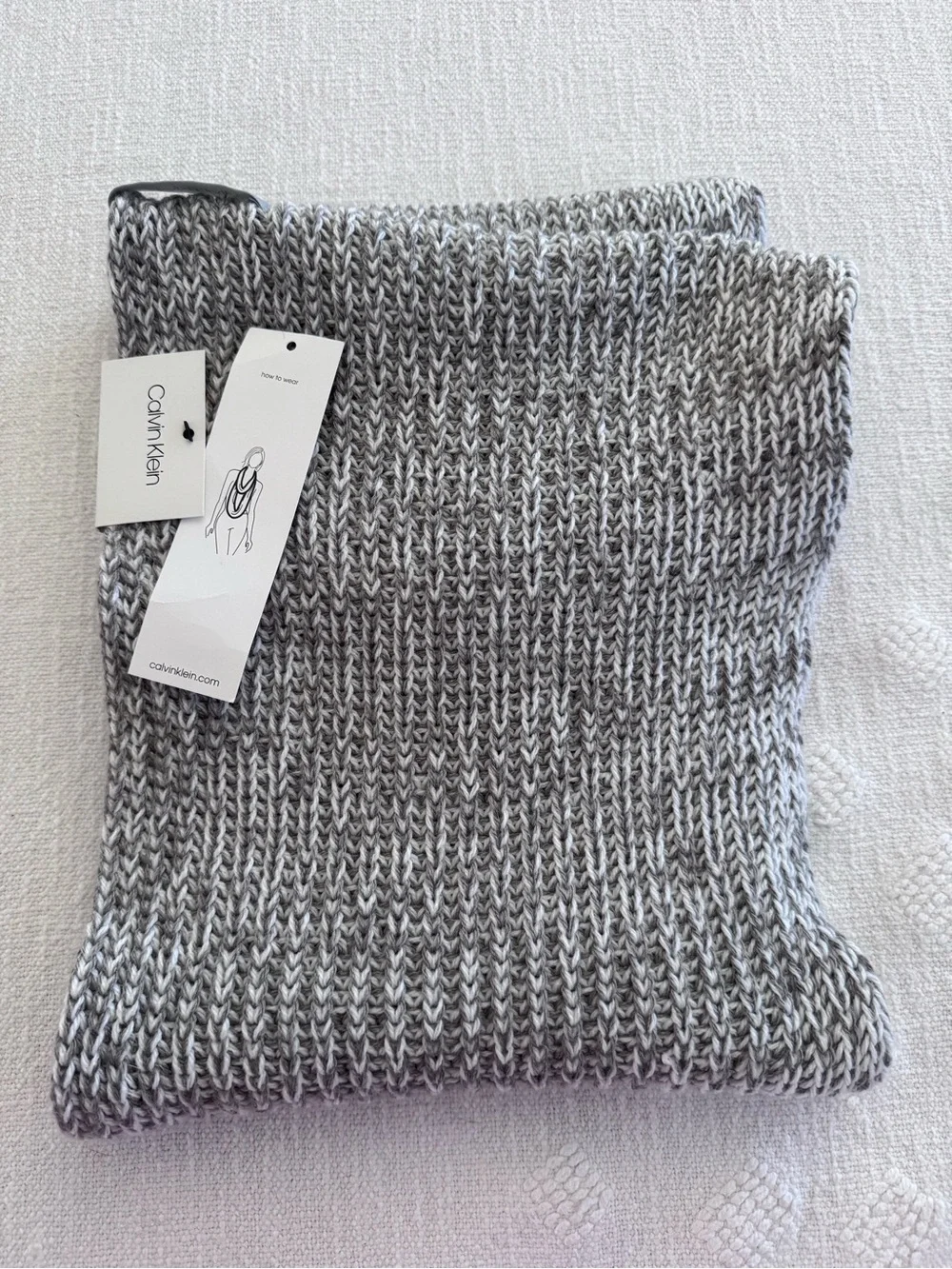NWT- Calvin Klein infinity scarf